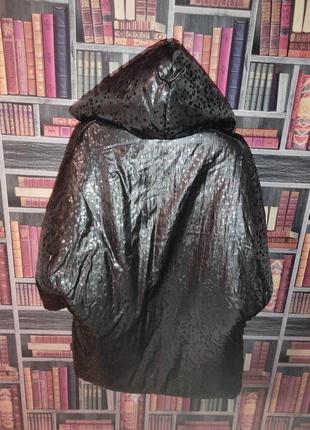 Демисезонная стильная куртка 48-50 -52 р фасон - летающая мышь.4 фото