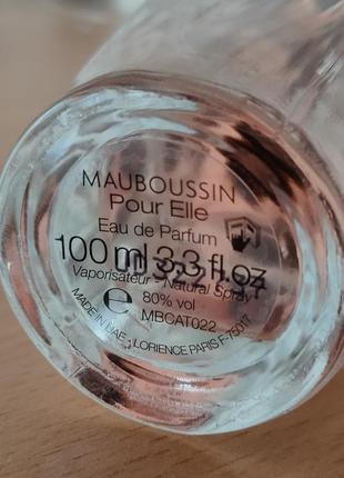 Mauboussin pour elle, розпивши оригінальної парфумерії2 фото