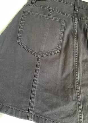 Классная джинсовая юбочка на пуговицах denim-ty 125 фото