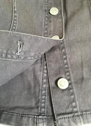 Классная джинсовая юбочка на пуговицах denim-ty 123 фото