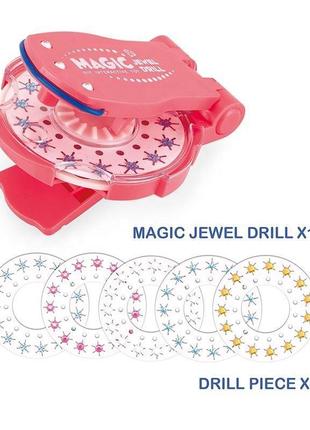 Magic jewel drill diy интерактивная прическа для девочек красота play set toy braider kits make up girl2 фото