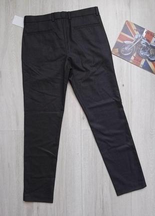Чоловічі класині брюки звуженого крою штани р. 48 (m), 50(l) slim3 фото