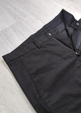 Чоловічі класині брюки звуженого крою штани р. 48 (m), 50(l) slim2 фото