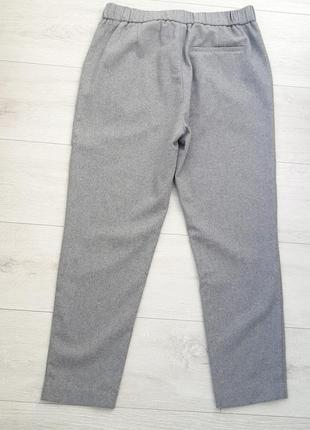 Брюки серые шерстяные h&m2 фото