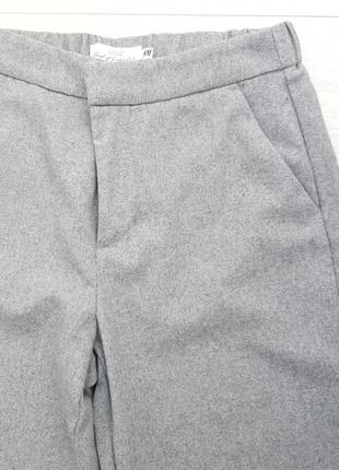 Штани сірі вовняні h&m3 фото