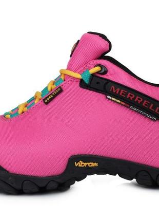 Merrell continuum goretex black pink. размер 392 фото