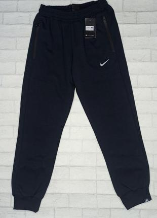 Спортивні штани nike чëрні та сині 235541 (19)2 фото