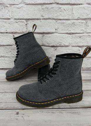 Черевики dr martens 1460 8 eye washed canvas 40-41р.25.5-26см.5 фото