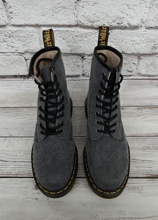 Черевики dr martens 1460 8 eye washed canvas 40-41р.25.5-26см.3 фото