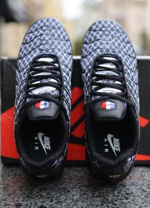 Кросівки nike air max plus tn black france blue white8 фото