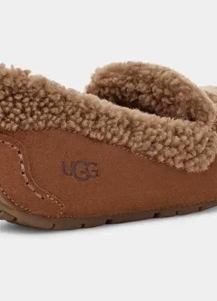 Теплі мокасини, сапожки замшеві шкіряні з натуральної овчина ugg, оригінал