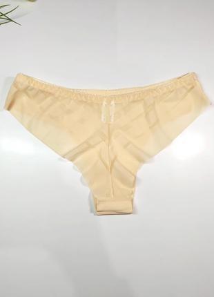 Бразильяны бесшовные из микрофибры в полоски🌓