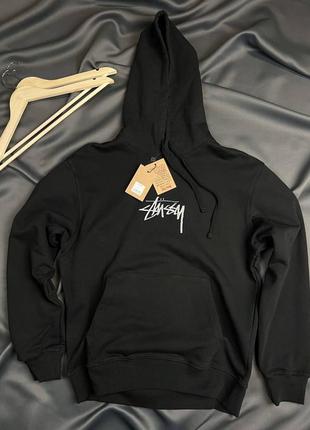 Stussy черные худые с вышитым логотипом стуси