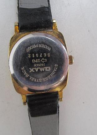 Часы женские наручные "qmax" на ходу. кварц механизм japan epson №5