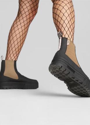 Круті демісезонні челсі puma /німеччина/ з натуральної шкіри 10