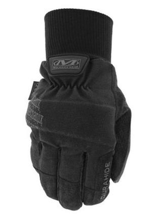 Тактичні зимові рукавиці mechanix mechanix wear coldwork canvas utility black size l