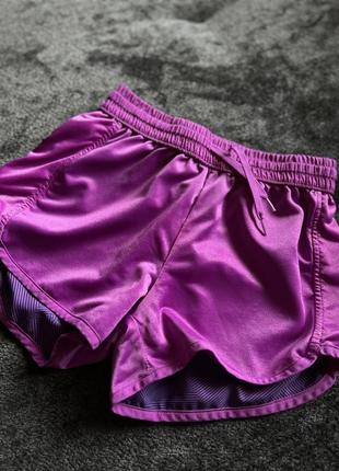 Фиолетовые шорты на девочку 9-10 лет8 фото