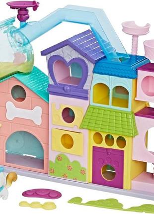 Игровой набор домик для питомцев littlest pet shop pet ultimate apartments play set