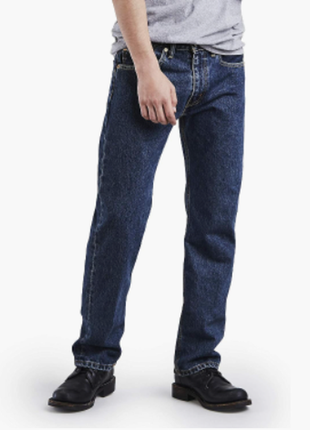 Джинсы мужские levi's 505, размер w 36 l 36