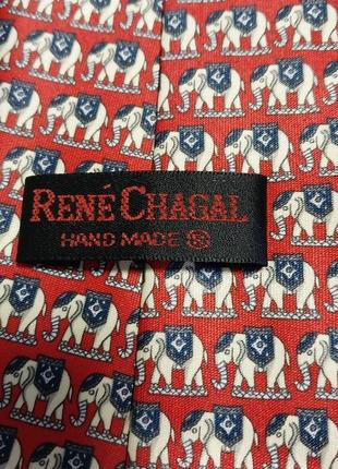 Люксова якісна стильна брендова краватка rene chagal