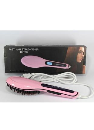 Расческа fast hair hqt-906 (расческа-выпрямитель)