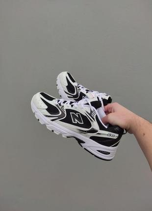 Кроссовки new balance 530 white black