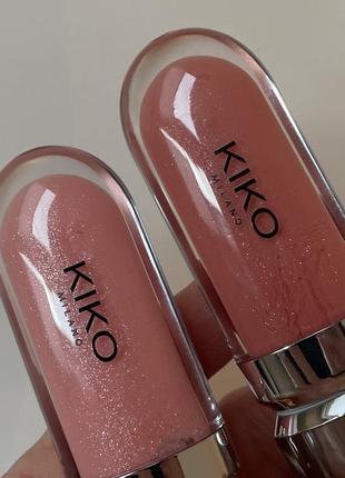 Блиск для губ 3d kiko milano 03 , 04