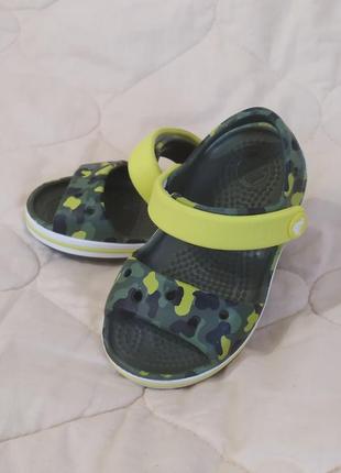 Босоножки crocs c 5, р. 22-23