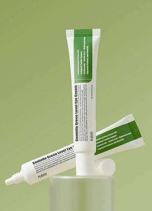 Підтягувальний крем для повік з пептидами й центелою purito centella green level eye cream

30 ml