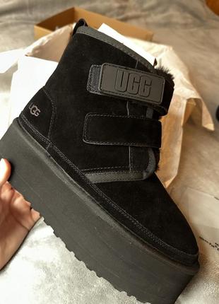 Угги/ugg australia neumel platform (black)