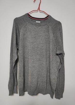 Джемпер кофта мужская серая h&amp;m, размер l - xl