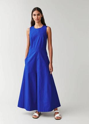 Cos wide-leg cotton jumpsuit