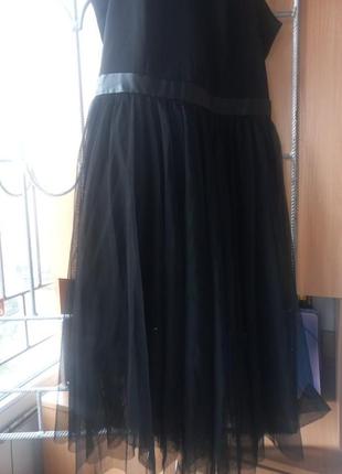 Платье с фатиновой юбкой 40р oodii2 фото