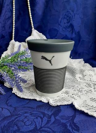 Kahla германия чашка фарфор с силиконовой поверхностью и крышкой magic grip кофейная кружка большая клеймо1 фото