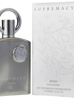Оригінал afnan perfumes supremacy silver 100 ml (афнан супремасі сильвер) парфумована вода