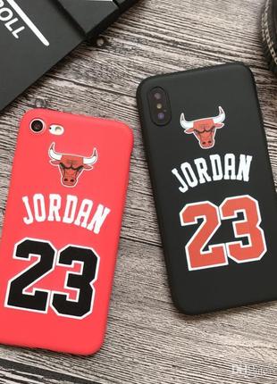 Чехол накладка jordan 23 для iphone 6 6s black