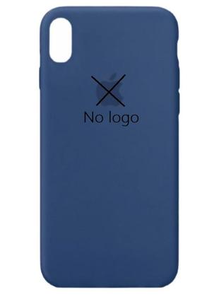 Чехол silicone case для iphone 11 alaskan blue (силиконовый чехол силикон кейс айфон 11 про) full no logo