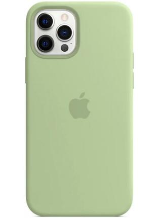 Чехол silicone case для iphone 11 pro mint (силиконовый чехол мятный силикон кейс айфон 11 про) full