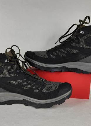 Треккинговые ботинки salomon outline mid bsdx gore-tex (404763) оригинал4 фото