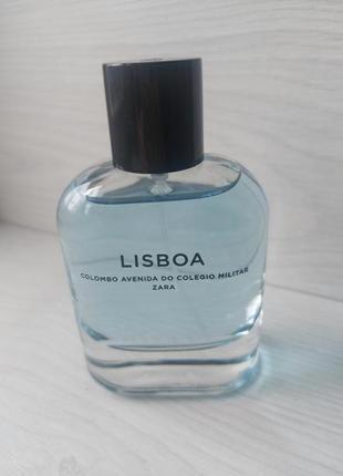 Чоловічі парфуми zara lisboa colombo avenida do colegio militar 80 ml, оригінал іспанія