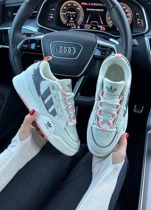 Женские кроссовки adidas ddi2000 calendar gray pink
