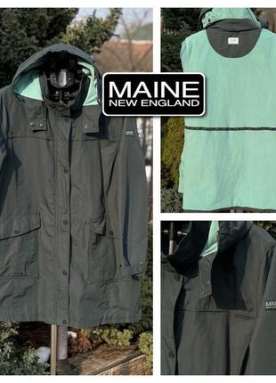 Maine new england практичная водоотталкивающая женская куртка удлиненная плащ тренч