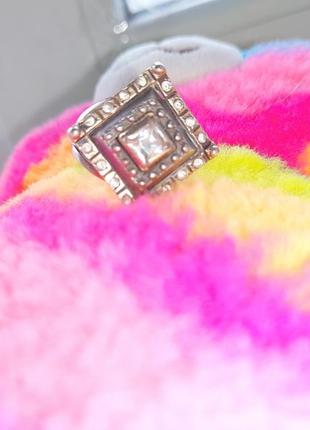 Серебряный массивный большой кольцо, кольцо серебро 18 размер 925 проба4 фото