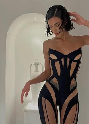 Кроп топ,корсет,вечерний,сетка