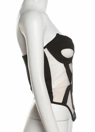 Кроп топ,корсет,вечерний,сетка