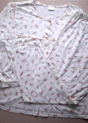 Бавовняна піжама c&a.1 фото