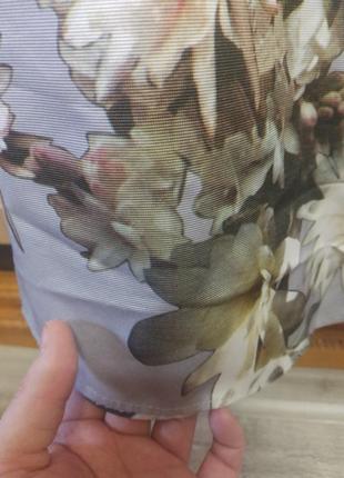 Юбка dorothy perkins, в цветочный принт, держит форму, качественная ткань4 фото