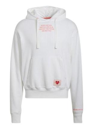 Худі adidas v-day valentine's day series cotton white