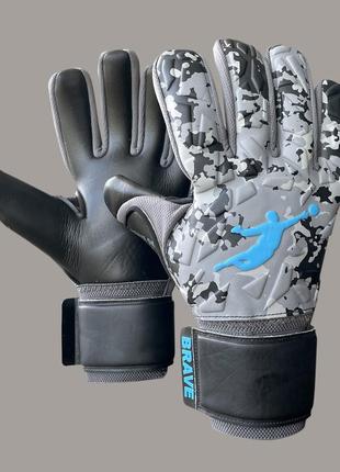 Вратарские перчатки brave gk courage gray
