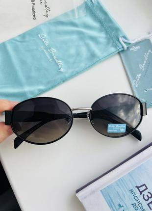 Фирменные солнцезащитные круглые очки rita bradley polarized4 фото